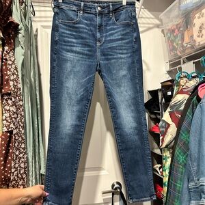 American Eagle Outfitters Dark Wash Ankle Jeans